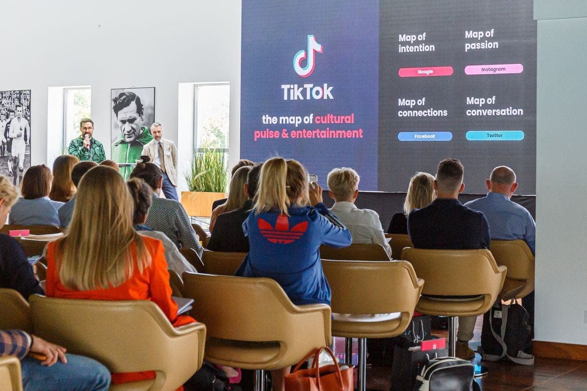 Speaking at TikTok event