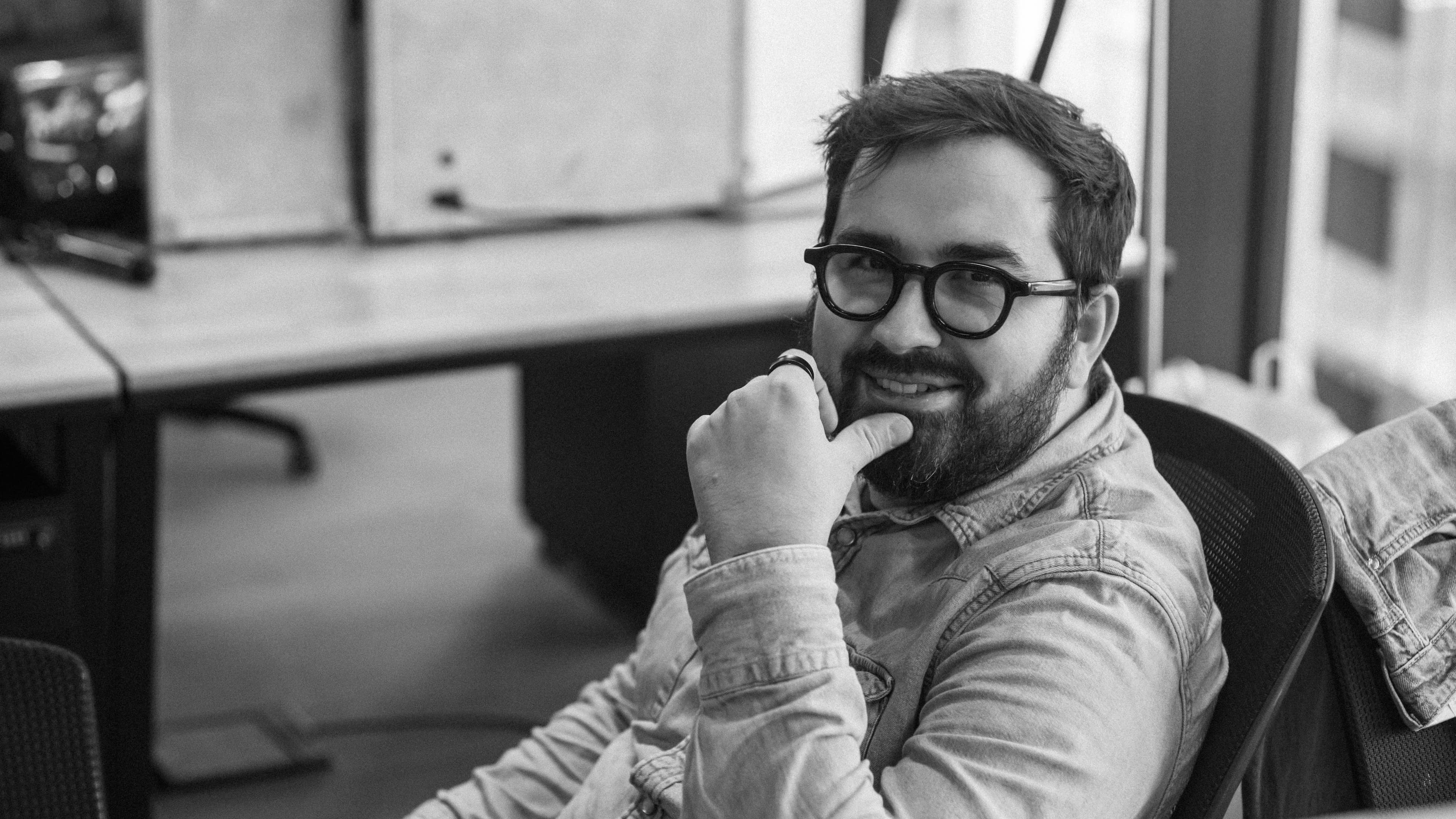 Maciej Szamowski - B&W portrait